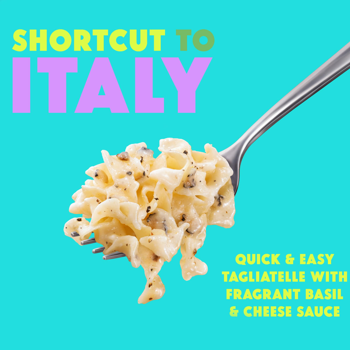 Sacla Italian Instant Tagliatelle Pasta Pot - Ready in 5 Minutes | 80g 3