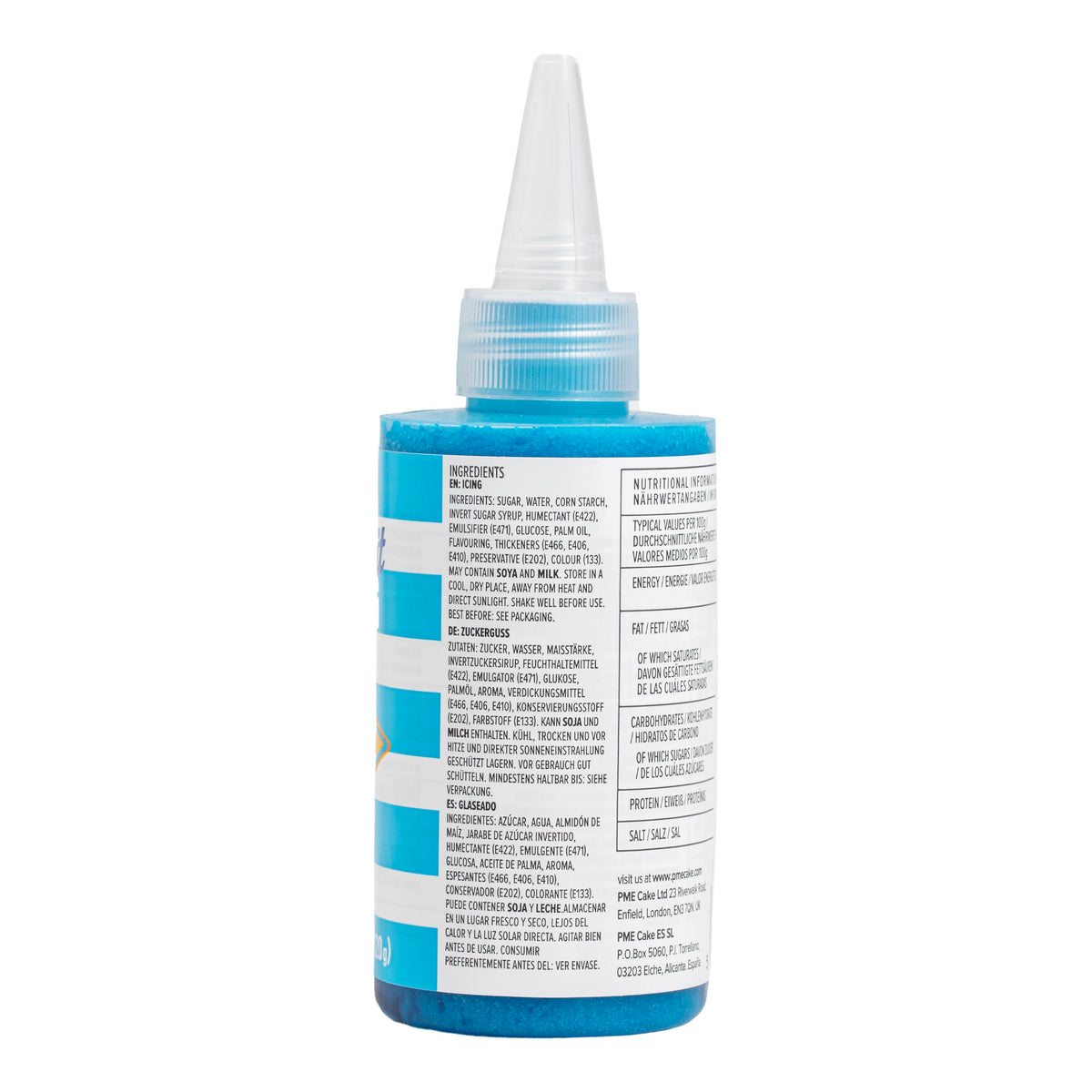 PME Blue Biscuit Icing - Ready-to-Use for Cookie Decorating | 120g 7