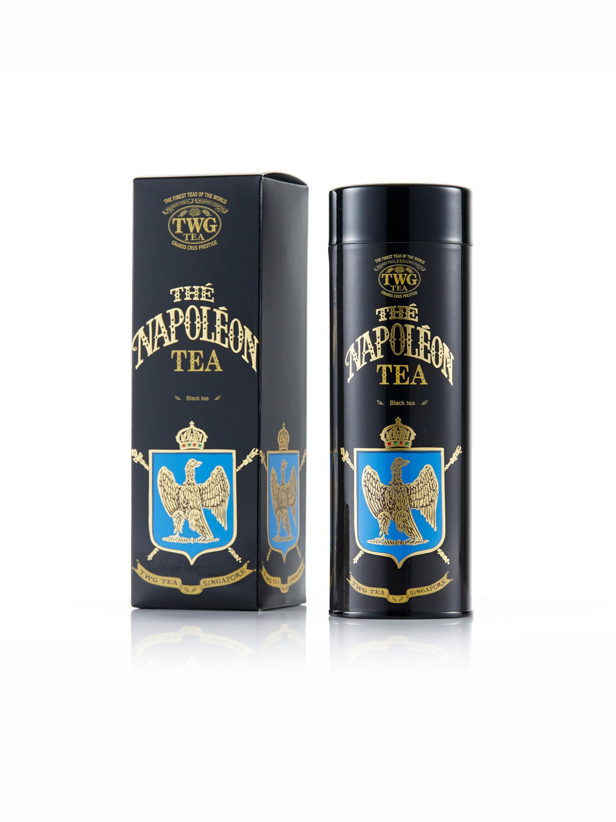 TWG Tea Napoléon Tea - Loose Leaf Black Tea with Caramel Pieces, French Spices, and Vanilla | 100g