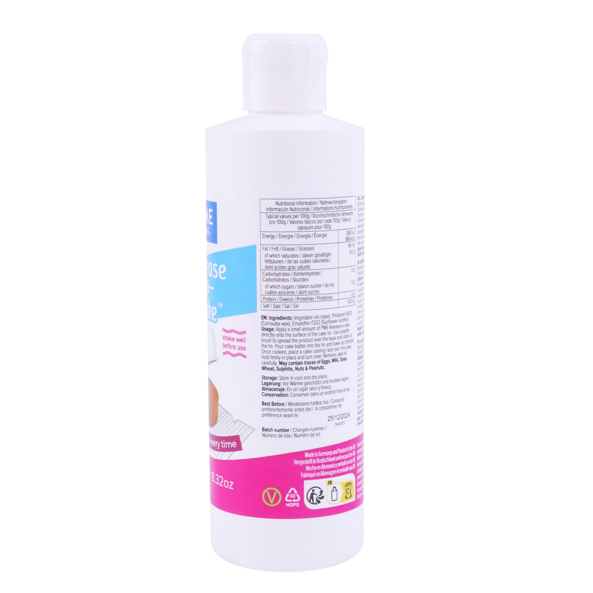 PME ReleaseACake Baking Tin Release Agent - 236g (Pack of 2) 4