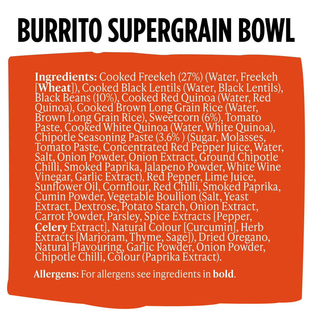 Merchant Gourmet Burrito Supergrain Bowl - Vegan Friendly, High Protein & Fibre | 220g (Pack of 6) 5
