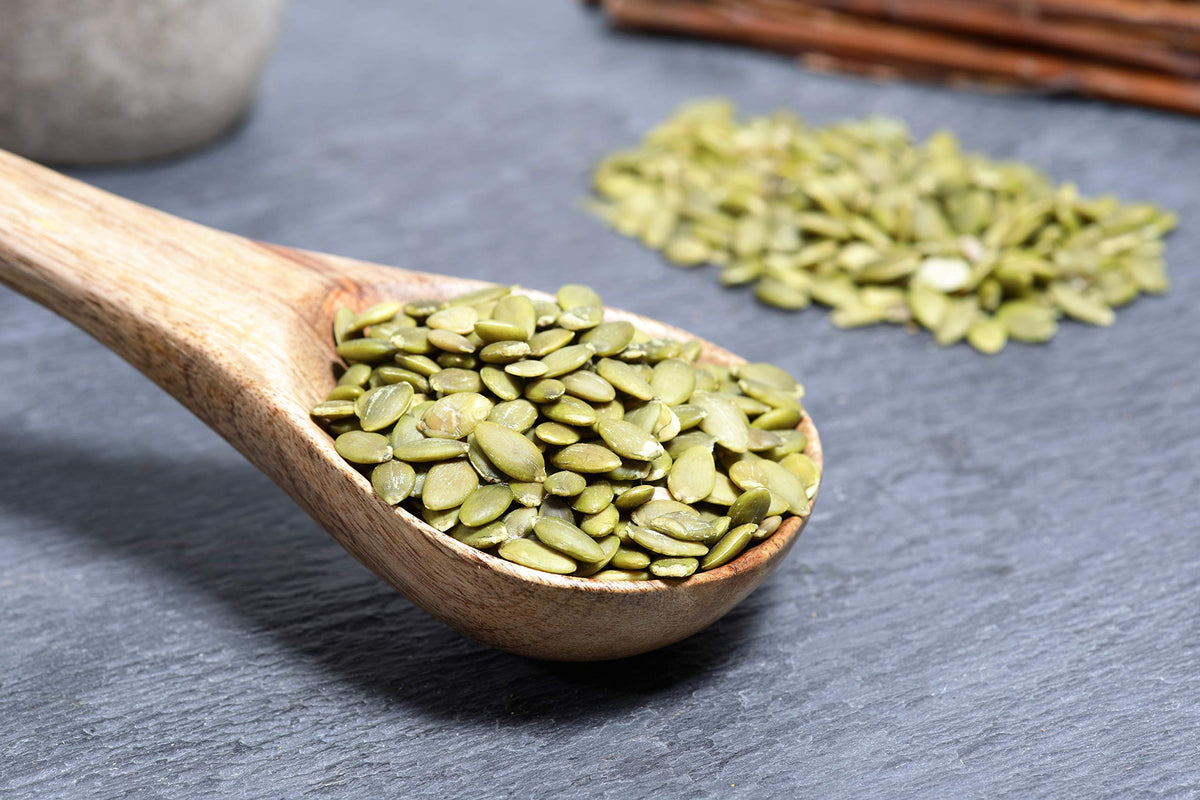 Chandra Whole Foods Raw Pumpkin Seeds - Low-Carb, High Fibre | 350g 4