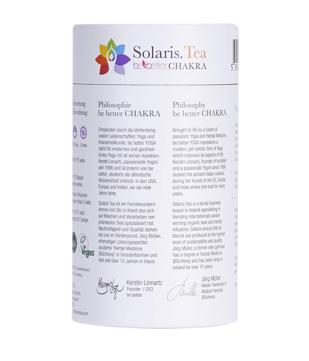 Solaris Tea 'I Know' Crown Chakra Herbal Tea - Organic, Vegan, Promotes Relaxation | 30g 2