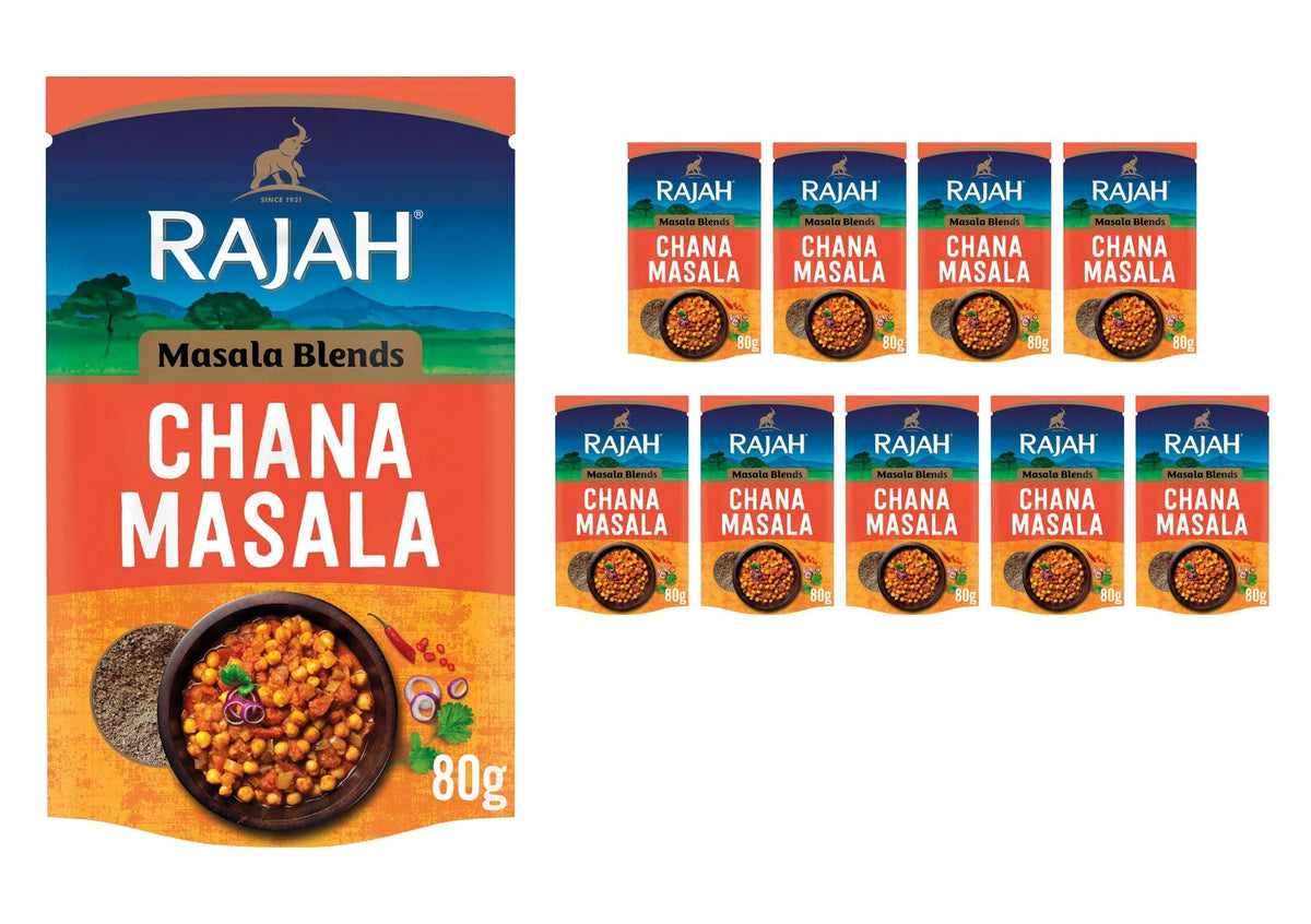 Rajah Chana Masala Indian Seasoning - 80g