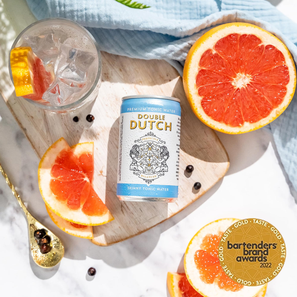 Double Dutch Skinny Tonic Water - Low Calorie, Natural Ingredients | 150 ml (Pack of 6) 6
