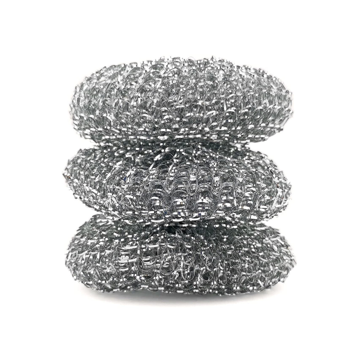 IDEA HOME Steel Sponge - Pack of 3 | Metal Scourer | M Size