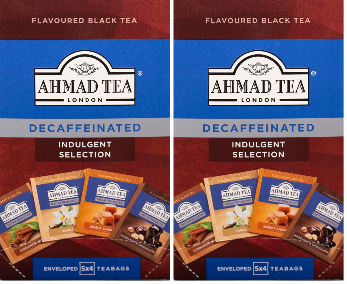 Ahmad Tea Decaffeinated Indulgent Selection Black Tea - 20 Teabags 1