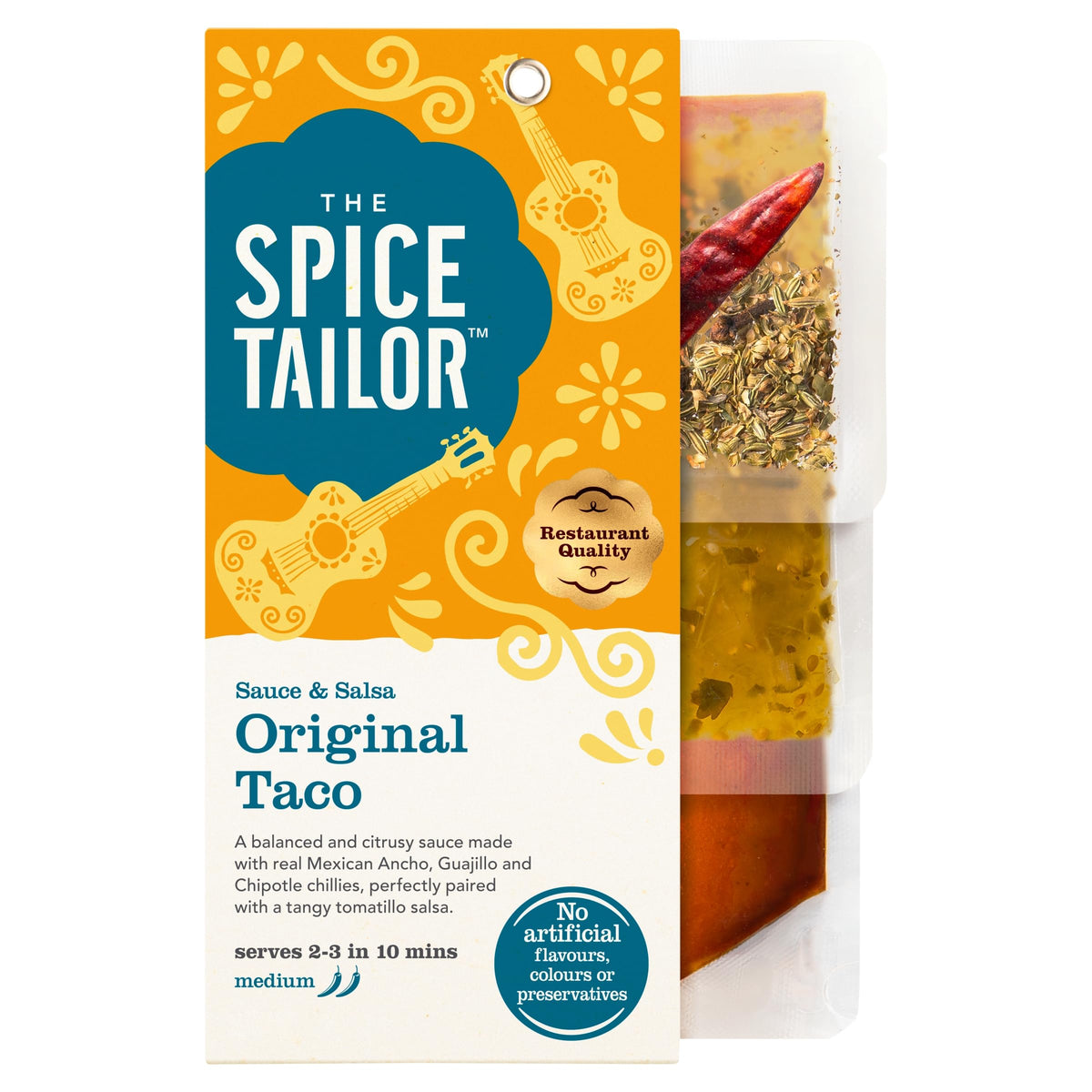 The Spice Tailor Mexican Taco Sauce & Tomatillo Salsa Meal Kit - 5 Pack