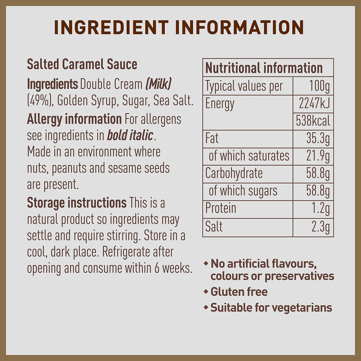 Joe & Seph's Salted Caramel Sauce - Handmade, Natural Ingredients | 3 x 230g Jars 5