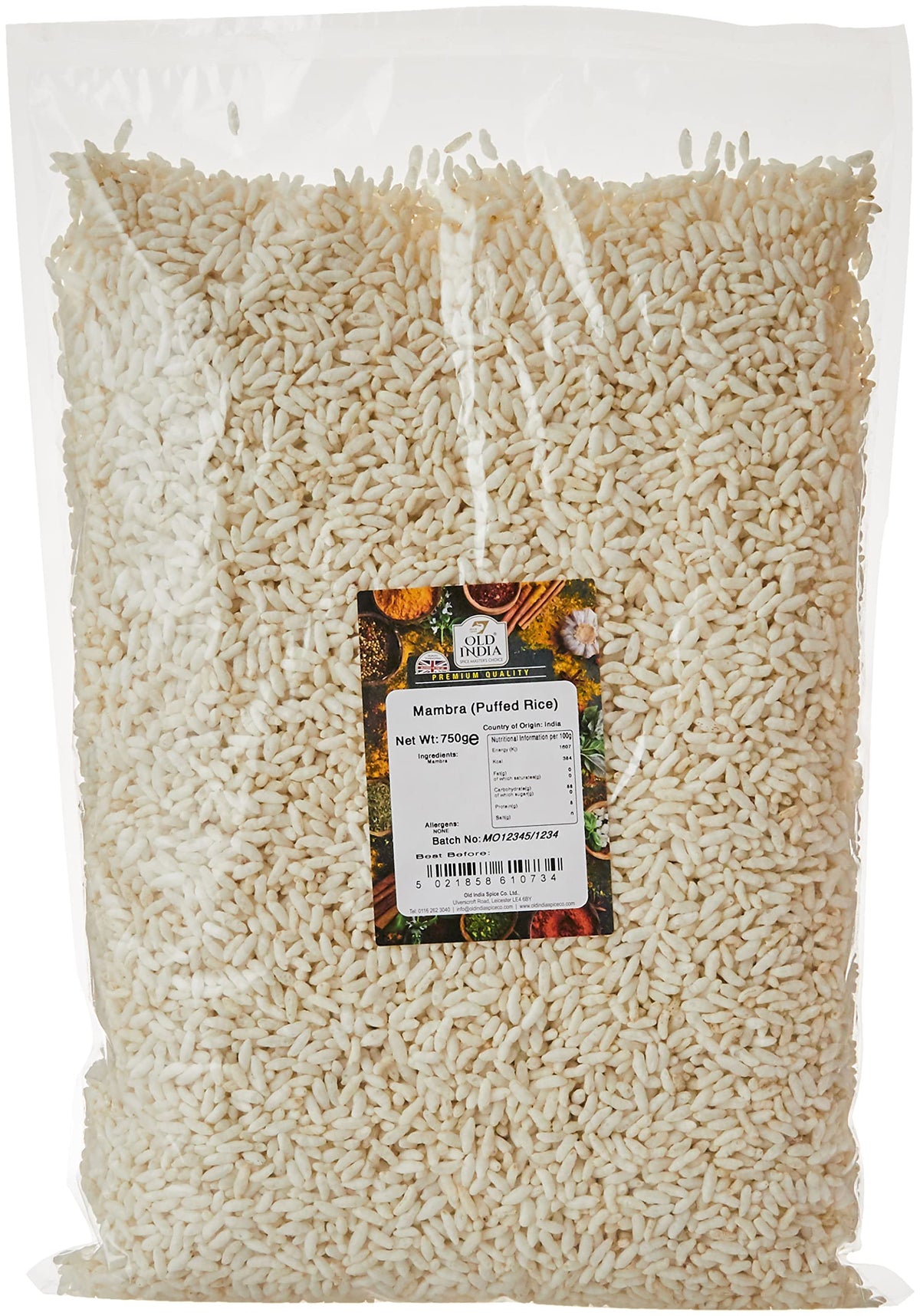 Old India Mambra (Puffed Rice) - 750g