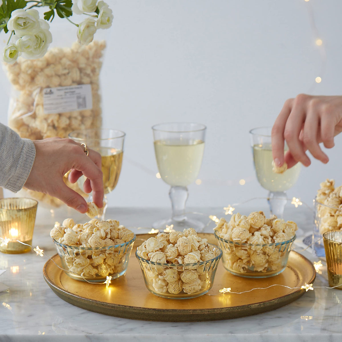 Joe & Seph's Cheddar Cheese & Chilli Popcorn - Handmade UK, Gluten Free, Air-Popped | 250g Bag