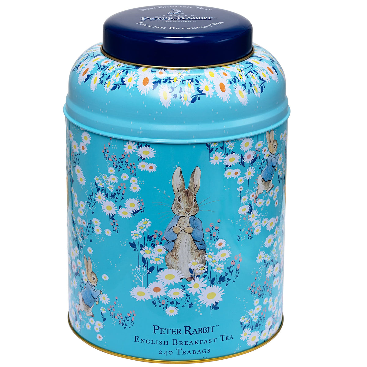 New English Teas Peter Rabbit Tea Tin - 240 English Breakfast Tea Bags 1