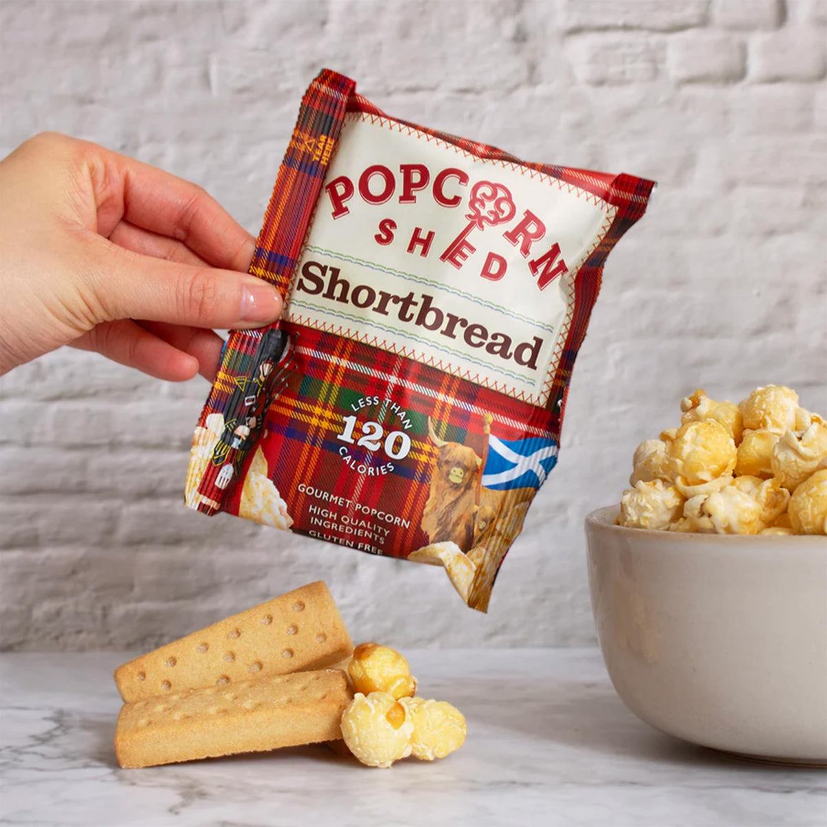 Popcorn Shed Shortbread Caramel Gourmet Popcorn - Gluten Free, 24g 6