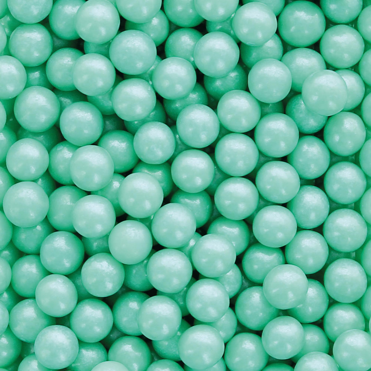 Culpitt Select Turquoise Pearls - 7mm Edible Cake Decorations | 500g Pouch