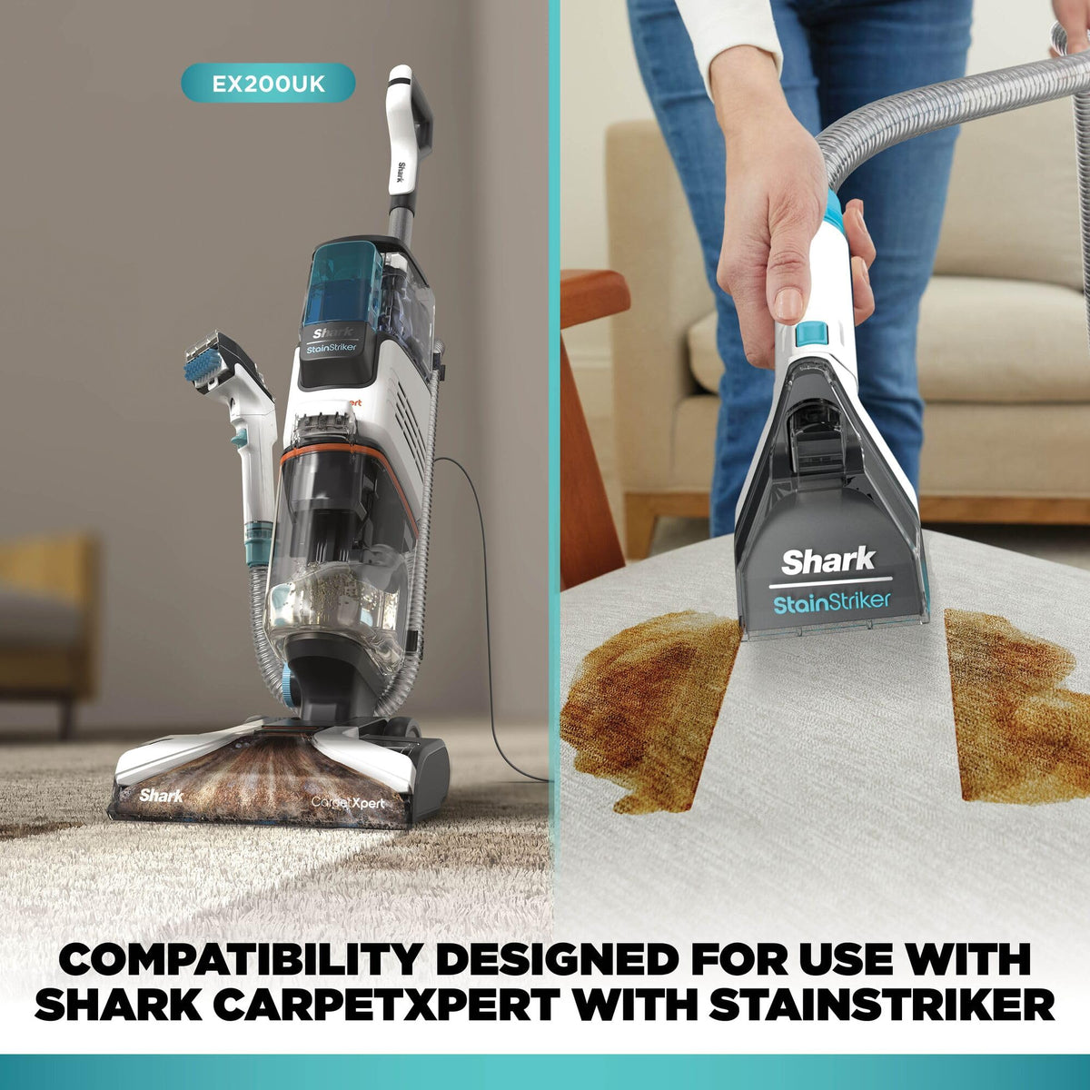 Shark StainStriker Oxy Multiplier Formula - 946ml Refill | Carpet Cleaner