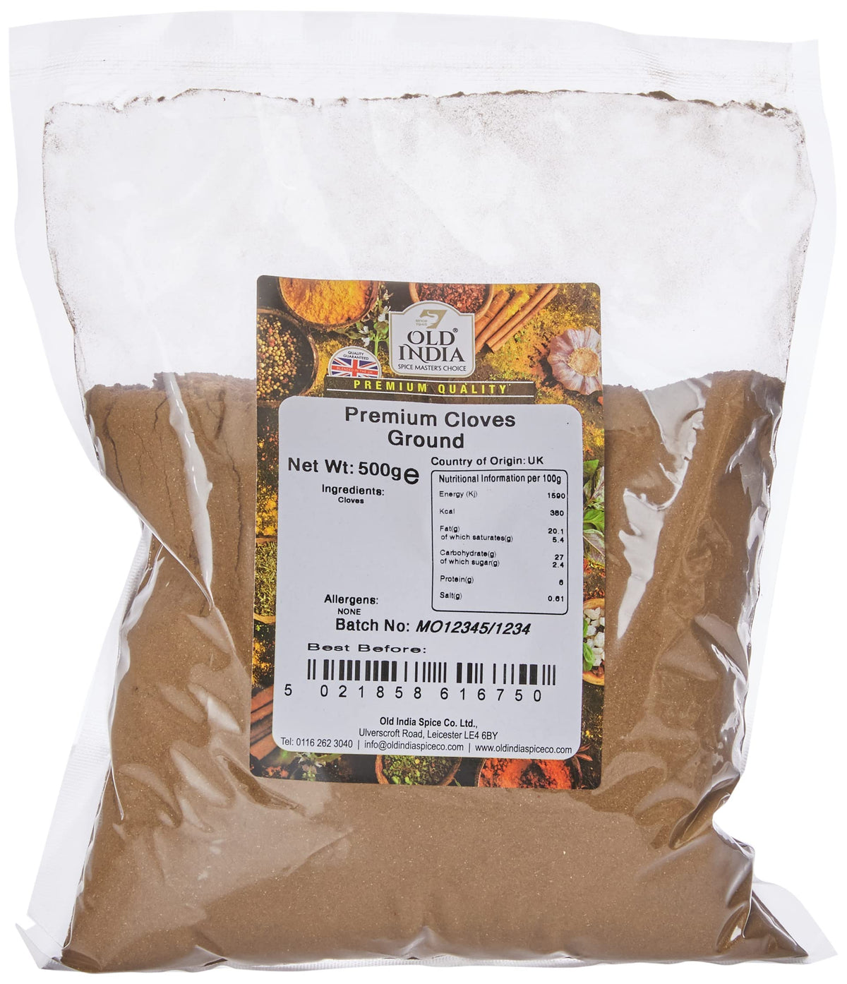 Old India Ground Cloves - 100% Natural, Additive-Free | 500g 1