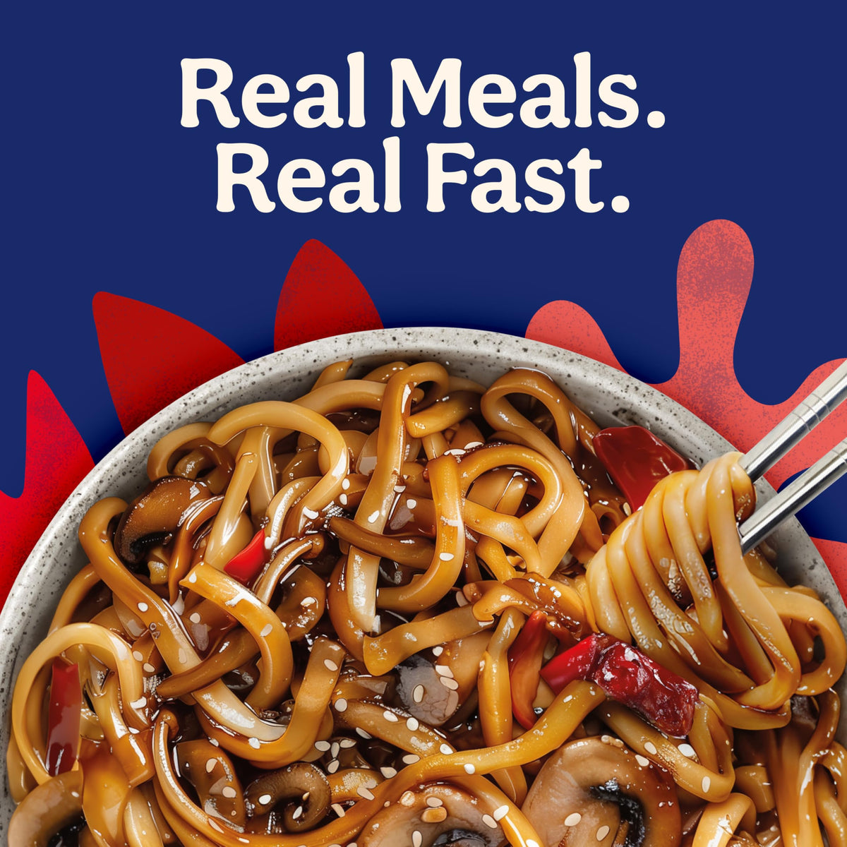 Ben's Original Street Food Japanese Teriyaki Noodles - Ready Meal for 1 | Vegetarian | 90 Second Cook Time 5