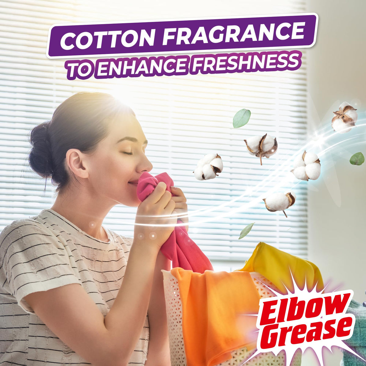 Elbow Grease Oxi Powder Stain Remover for Colours - 625g | Bleach Free | Works at Low Temperatures 9