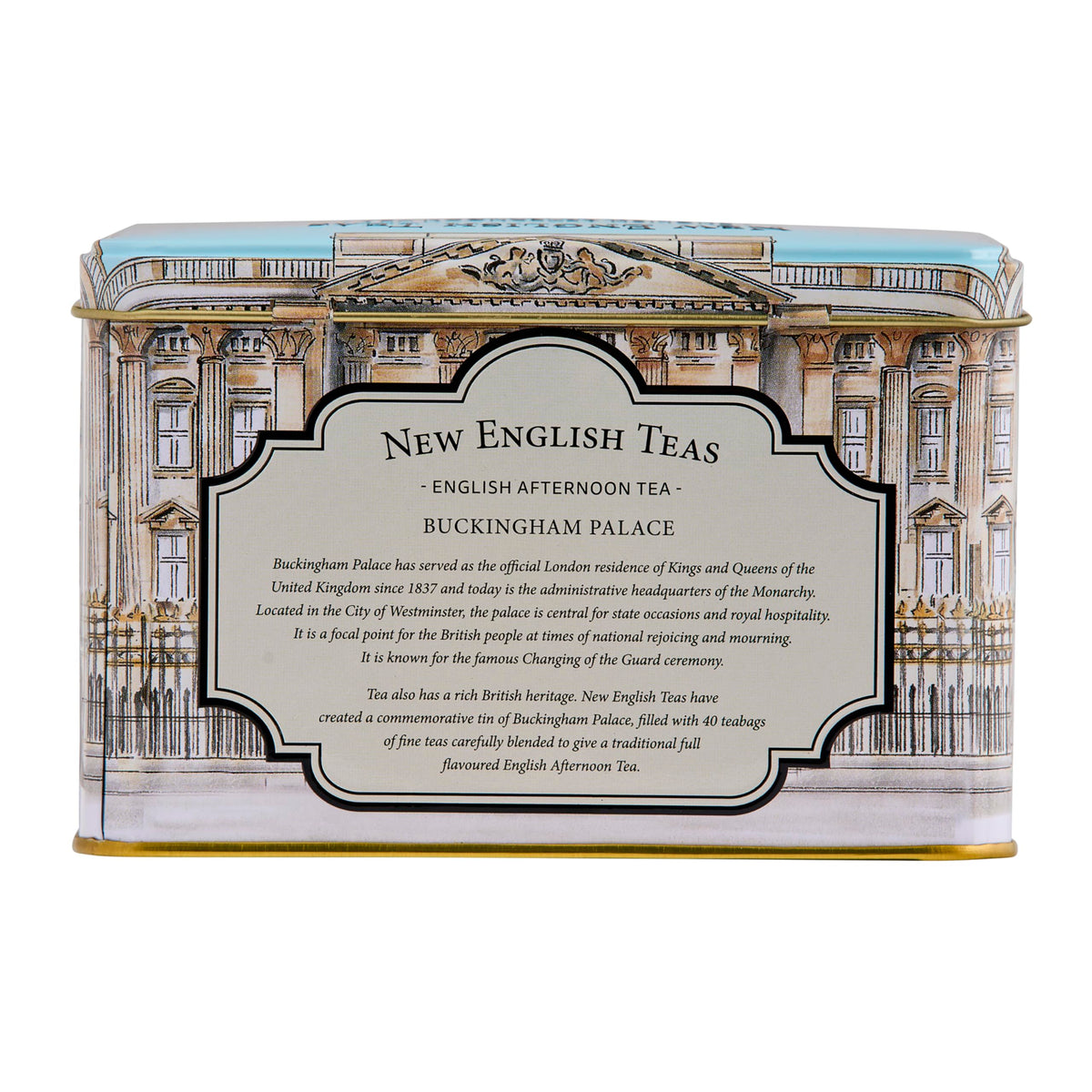 New English Teas Buckingham Palace Tin - English Afternoon Blend, 40 Teabags, 80g 4