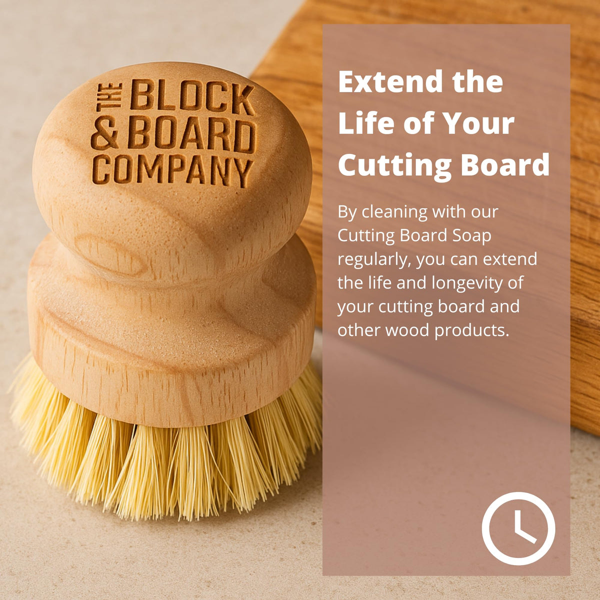 The Block & Board Company Cutting Board Soap - Food Grade Cleaner for Kitchen Surfaces | 8.5 Fl Oz 2