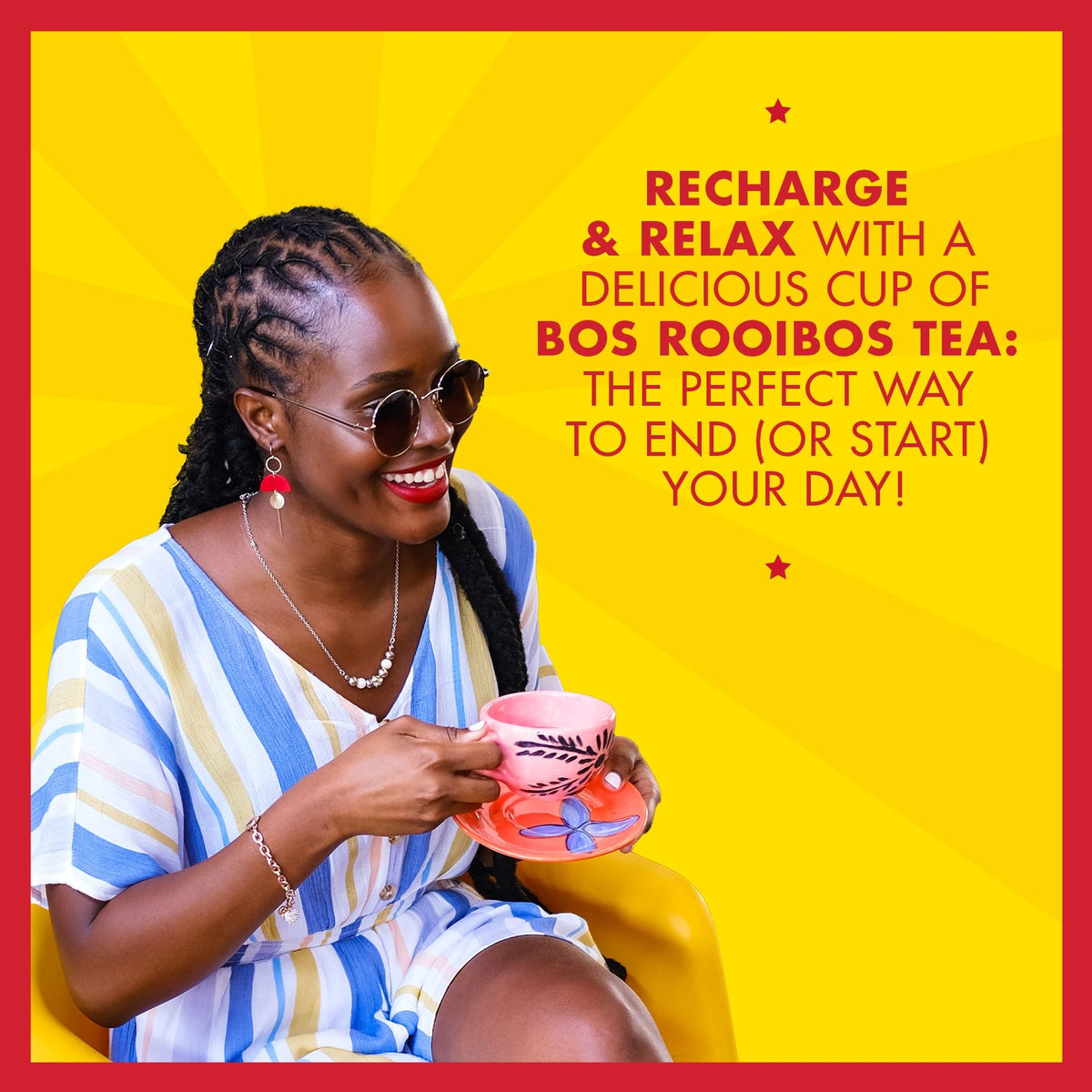 BOS Organic Chai Rooibos Tea Bags - Caffeine Free, 20 Teabags, 50g 5