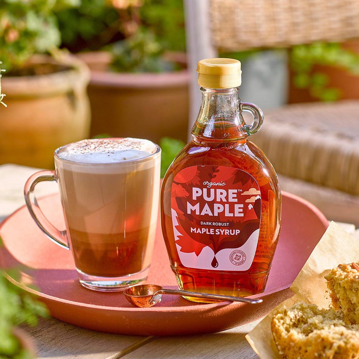Pure Maple Organic Dark Robust Maple Syrup - 236ml | Grade A | 100% Maple Sap 6