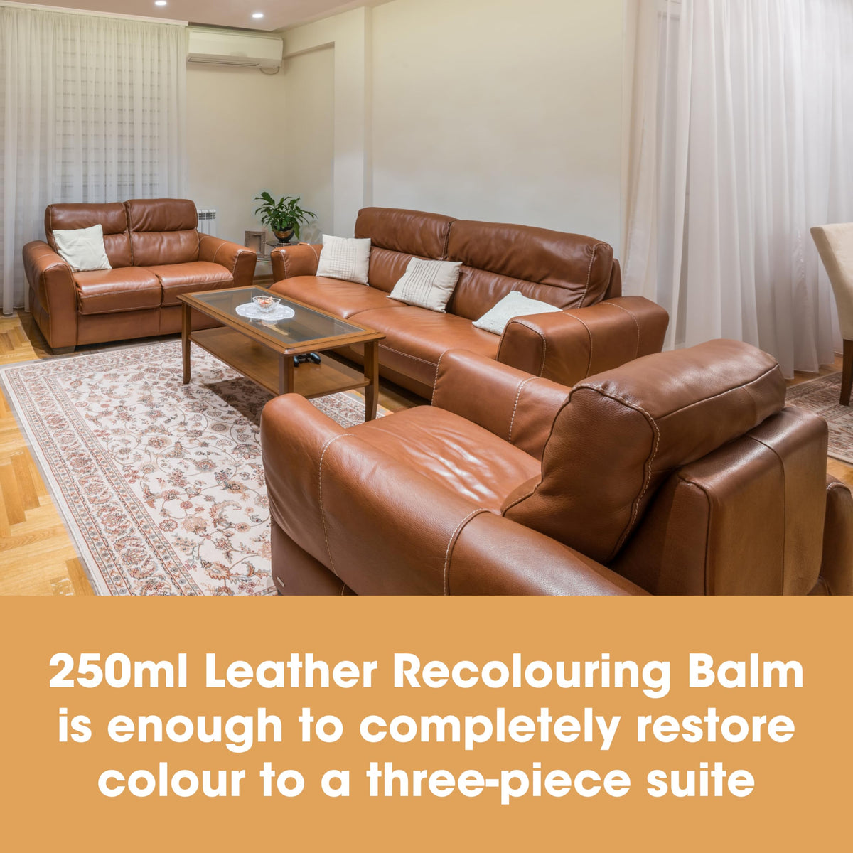 Furniture Clinic Leather Recolouring Balm - Restores Faded & Scratched Leather | 250ml | Bordeaux 8