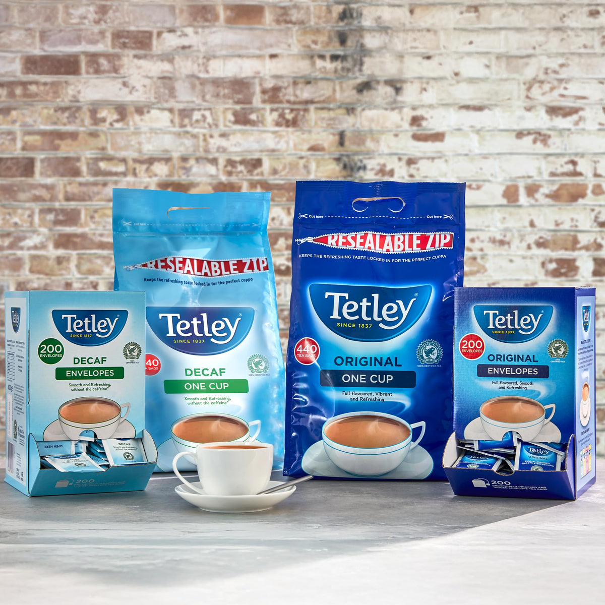 Tetley Everyday Original Decaf Black Tea Bags - Smooth Decaf Blend, 200 Count 7