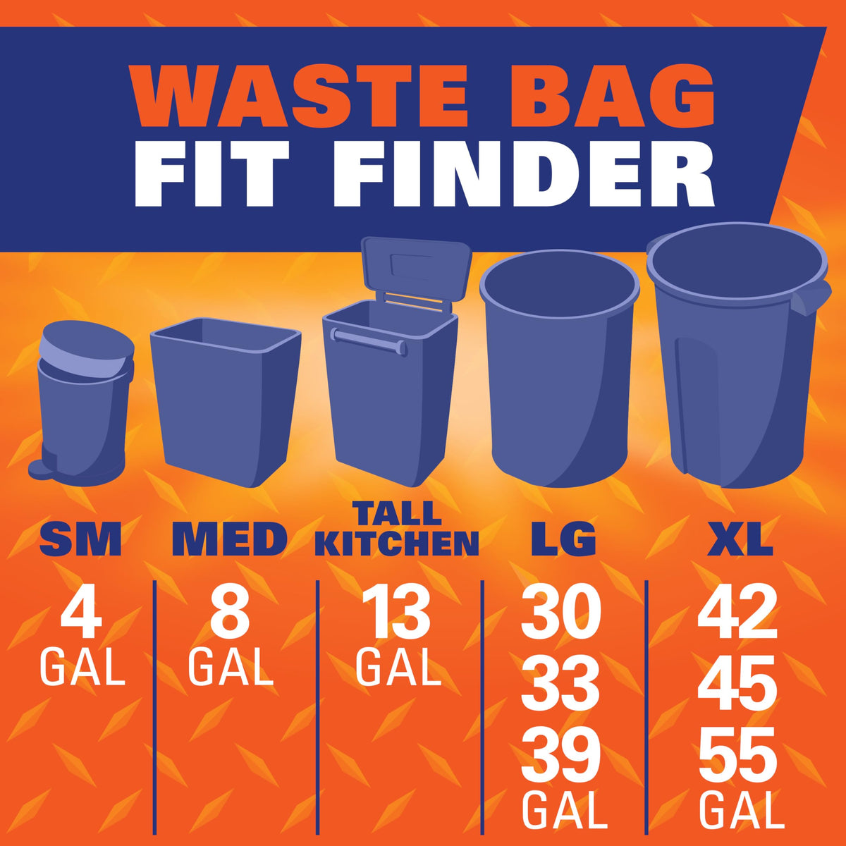 Hefty Ultra Strong 30 Gallon Trash Bags - 50 Count | White Pine Breeze Scent | 6-in-1 Protection 9