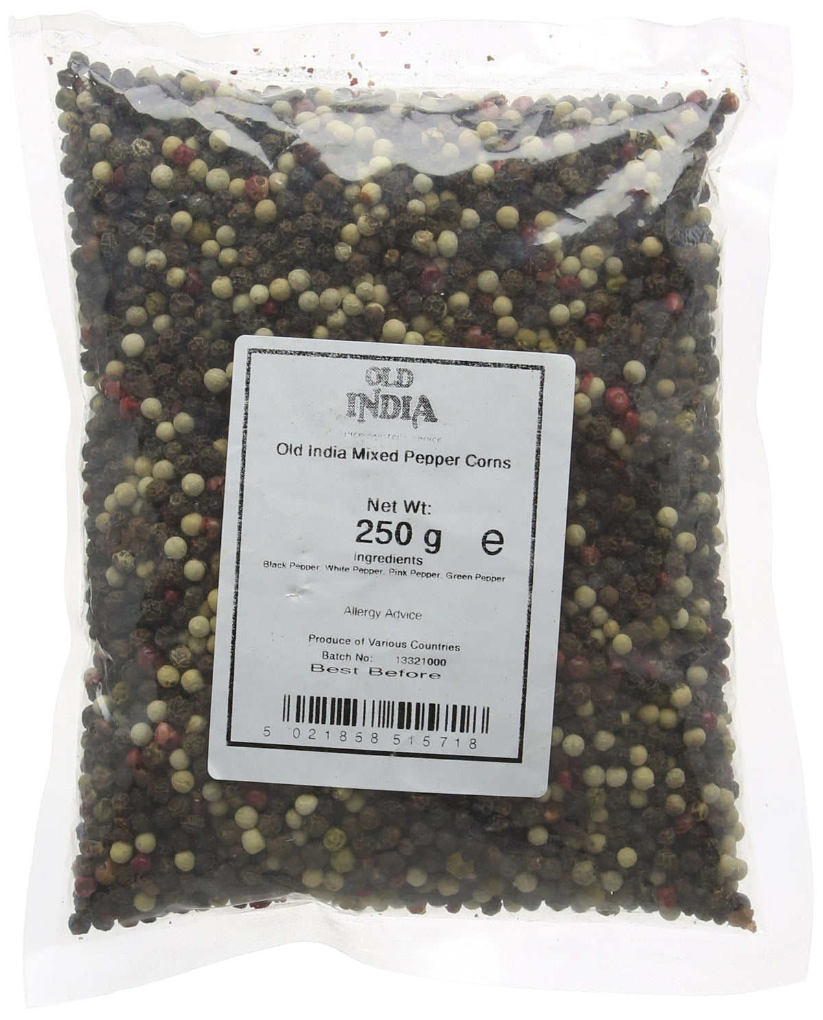 Old India Mixed Pepper Corns - 100% Natural, Additive-Free, GMO-Free | 250g 1