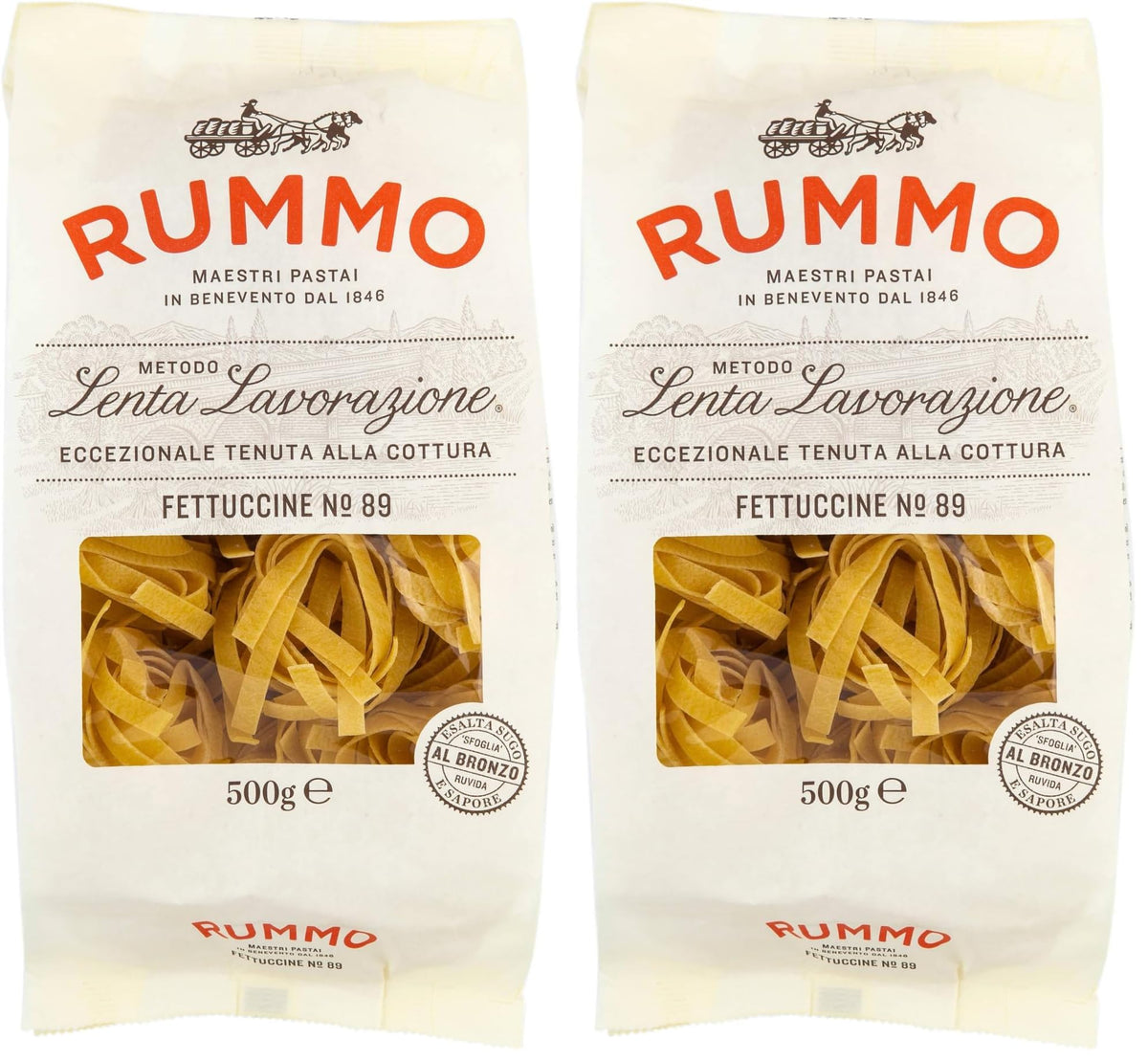 Rummo Fettuccine Pasta No.89 - 500g Pack of 2