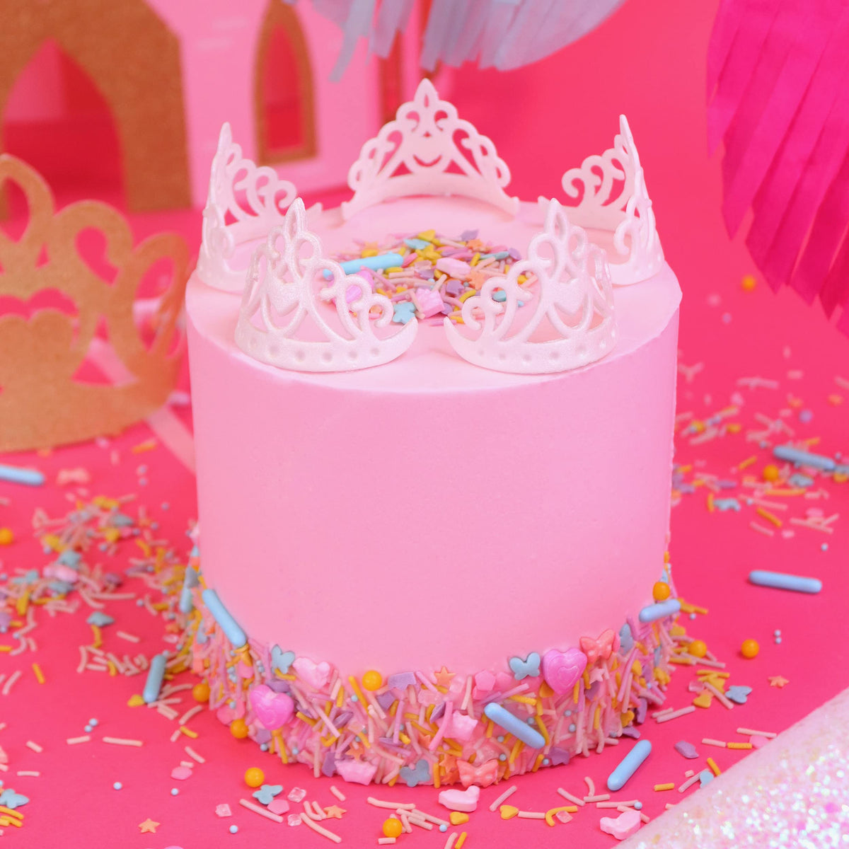 PME Princess Sprinkle Mix - Sugar Decorations for Cakes & Desserts | 60g 4