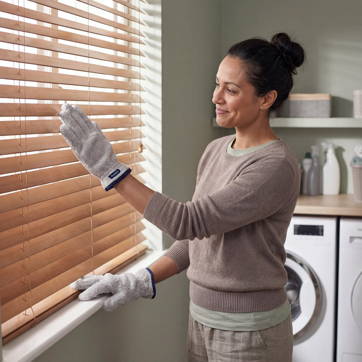 Beldray Deep Clean Dusting Gloves - Pack of 2 | Machine Washable | One Size 3