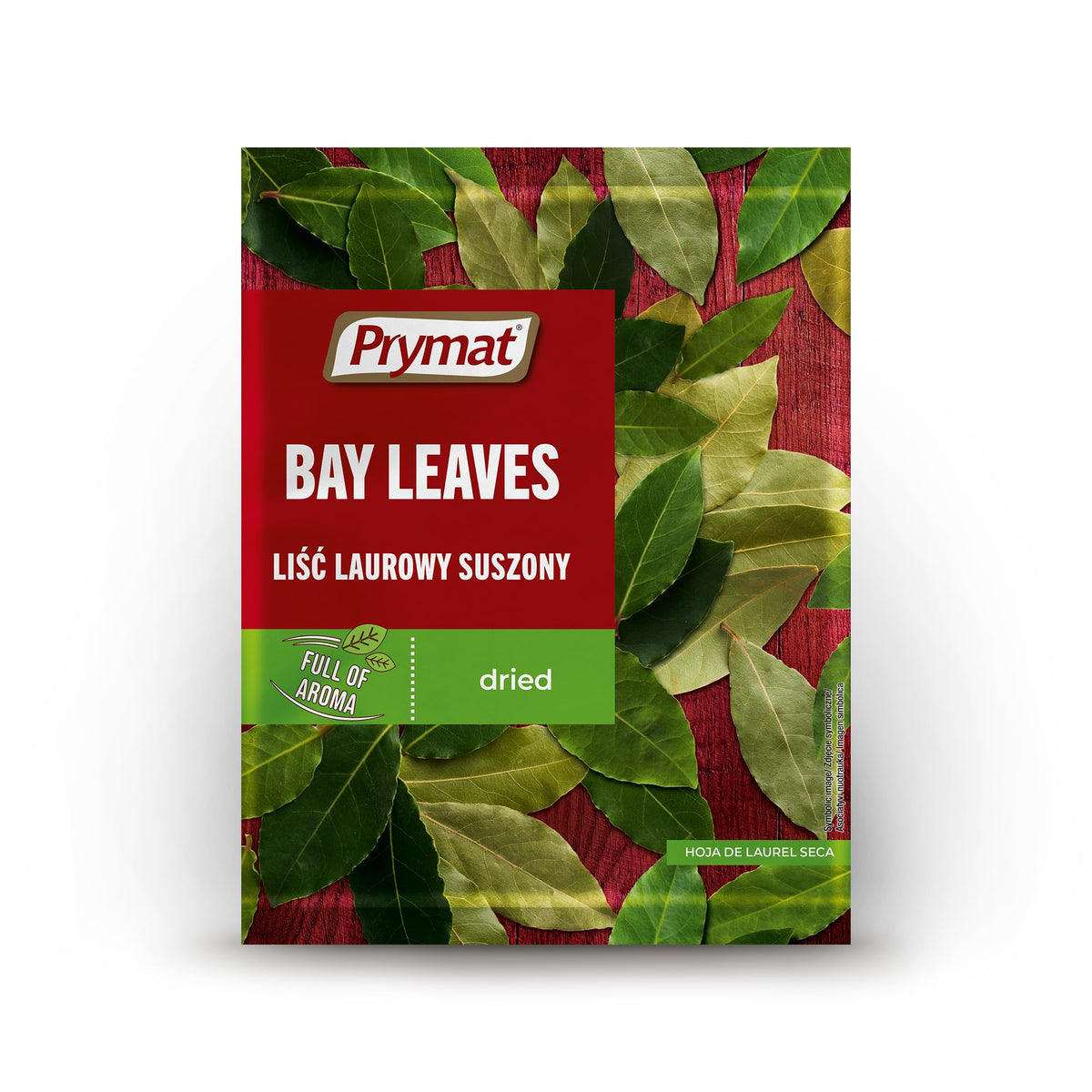Prymat Bay Leaves - Sharp & Spicy Flavour | 6g Sachets | 25 Count