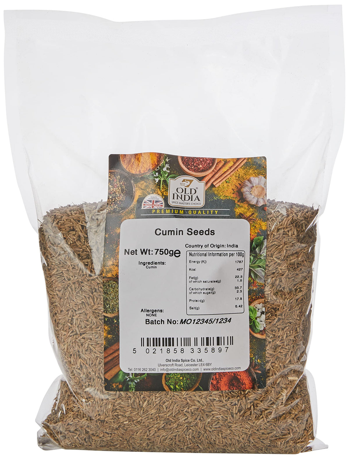 Old India Cumin Seeds - 100% Natural, Additive-Free | 750g 1