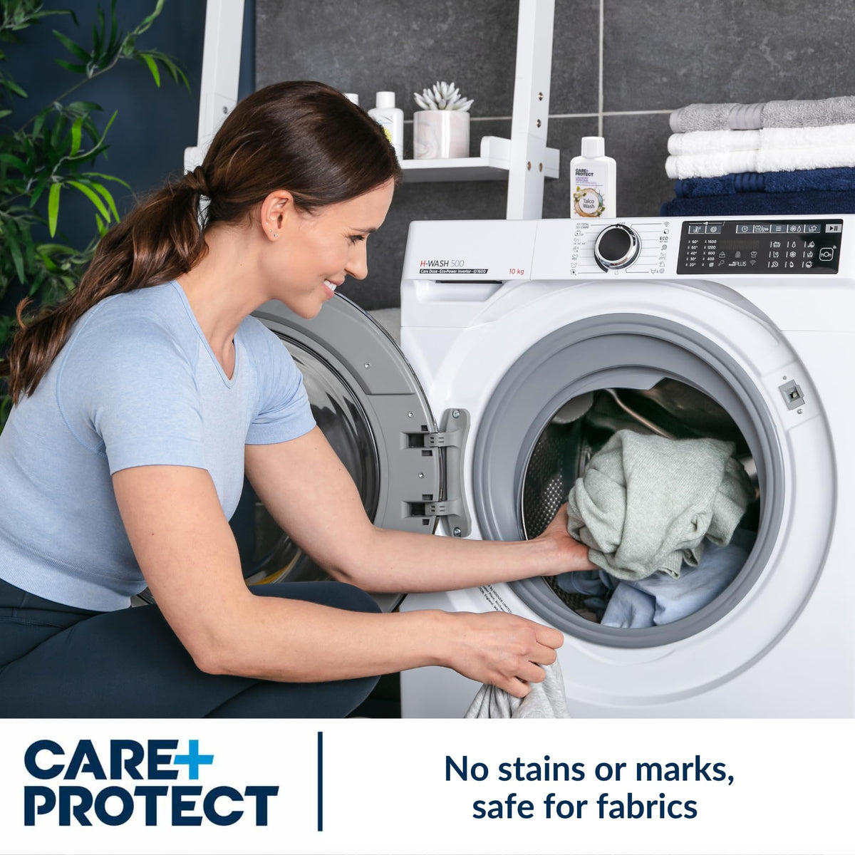 CARE + PROTECT Talco Wash Laundry Perfume - Long-Lasting Fragrance Up to 5 Weeks | 400ml 5
