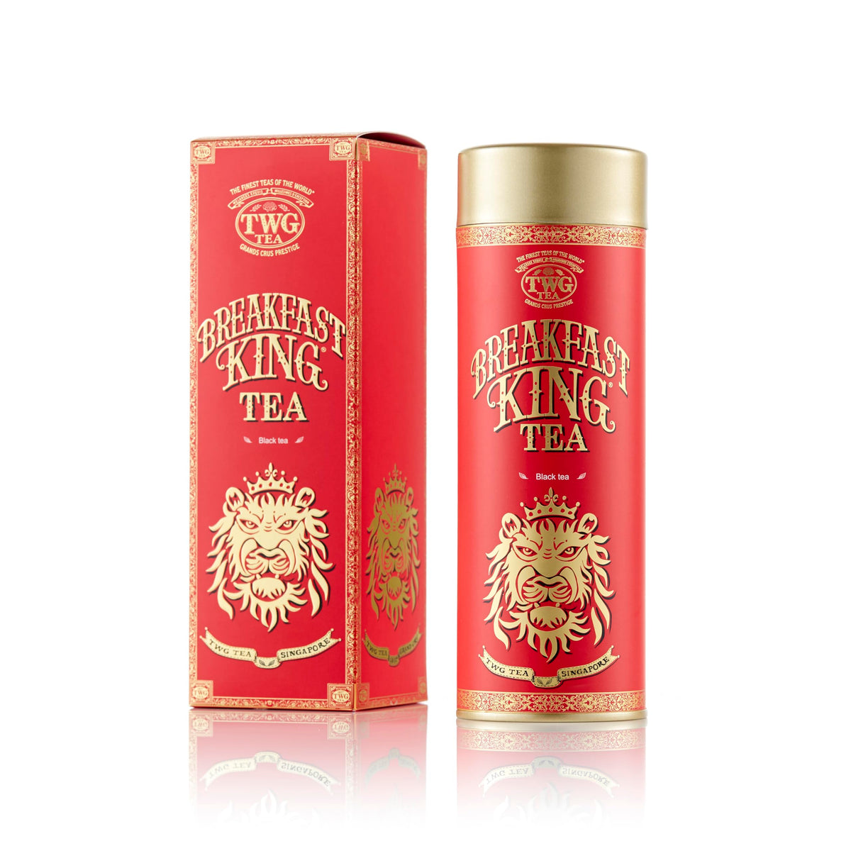 TWG Tea Breakfast King Tea - Loose Leaf Black Tea with Ginseng | 100g