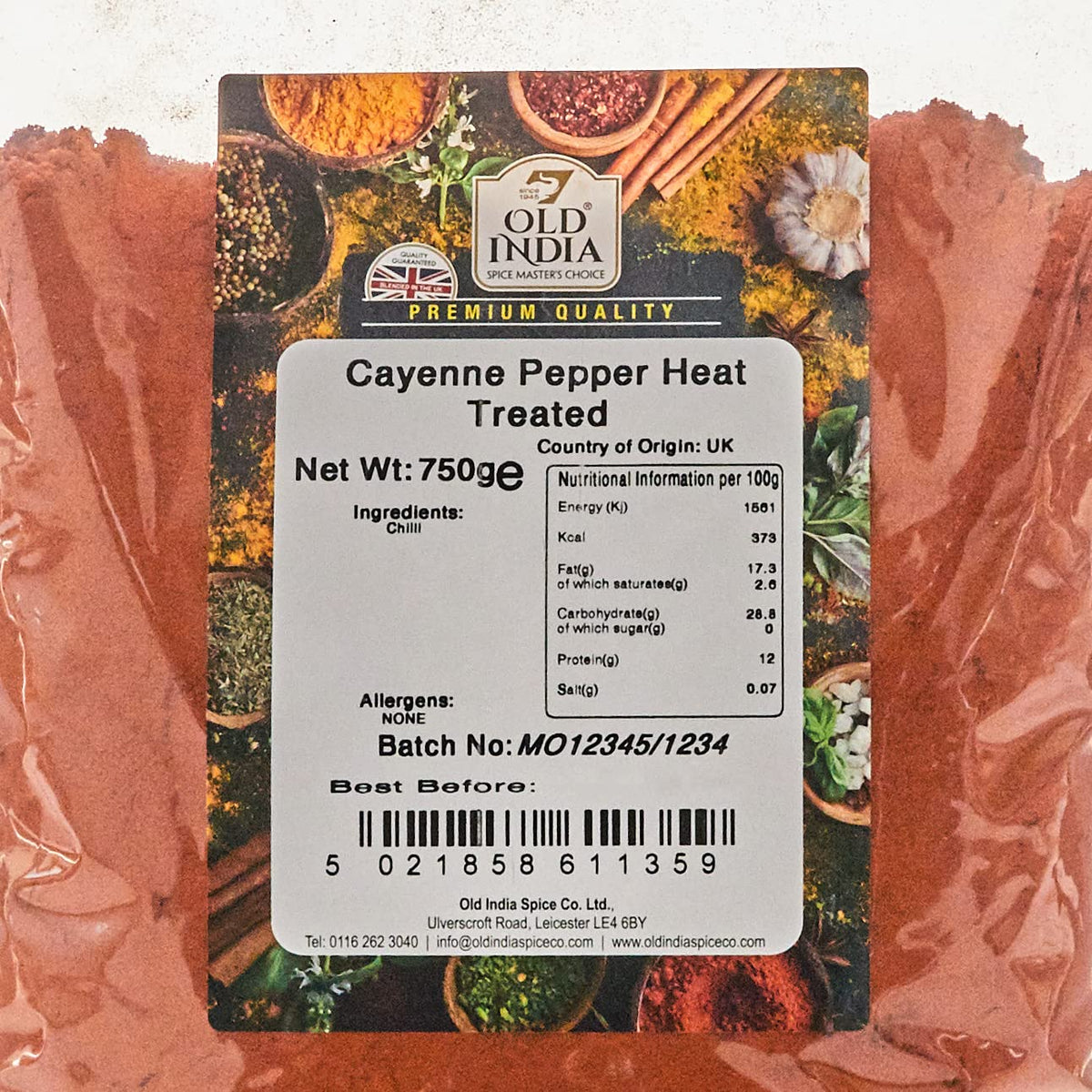 Old India Cayenne Pepper - 750g 2