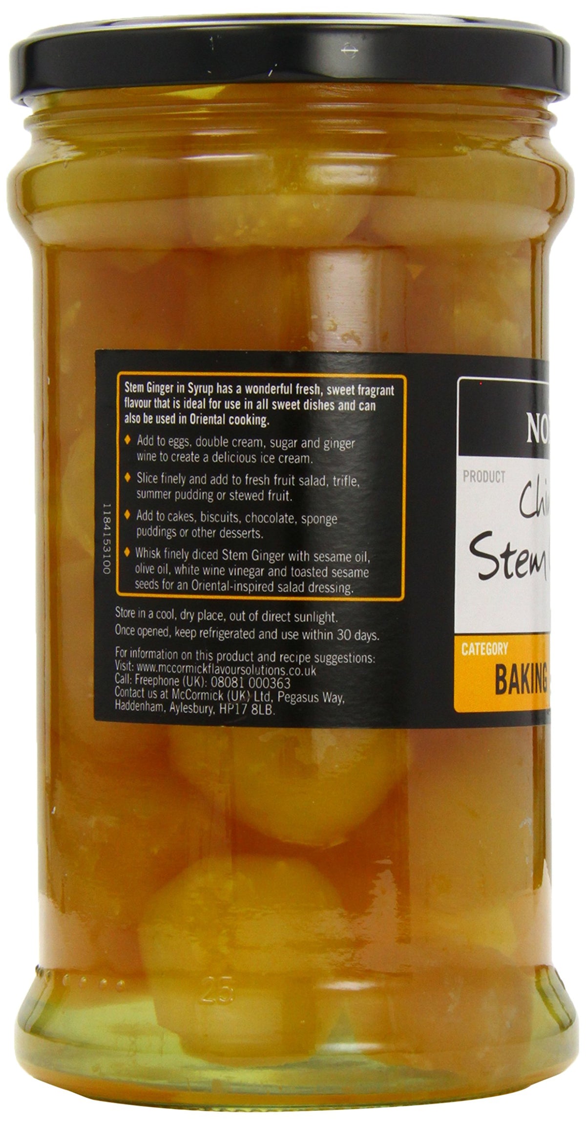 Noels Chinese Stem Ginger Syrup - 1050g | Suitable for Vegetarians | Caffeine Free 2