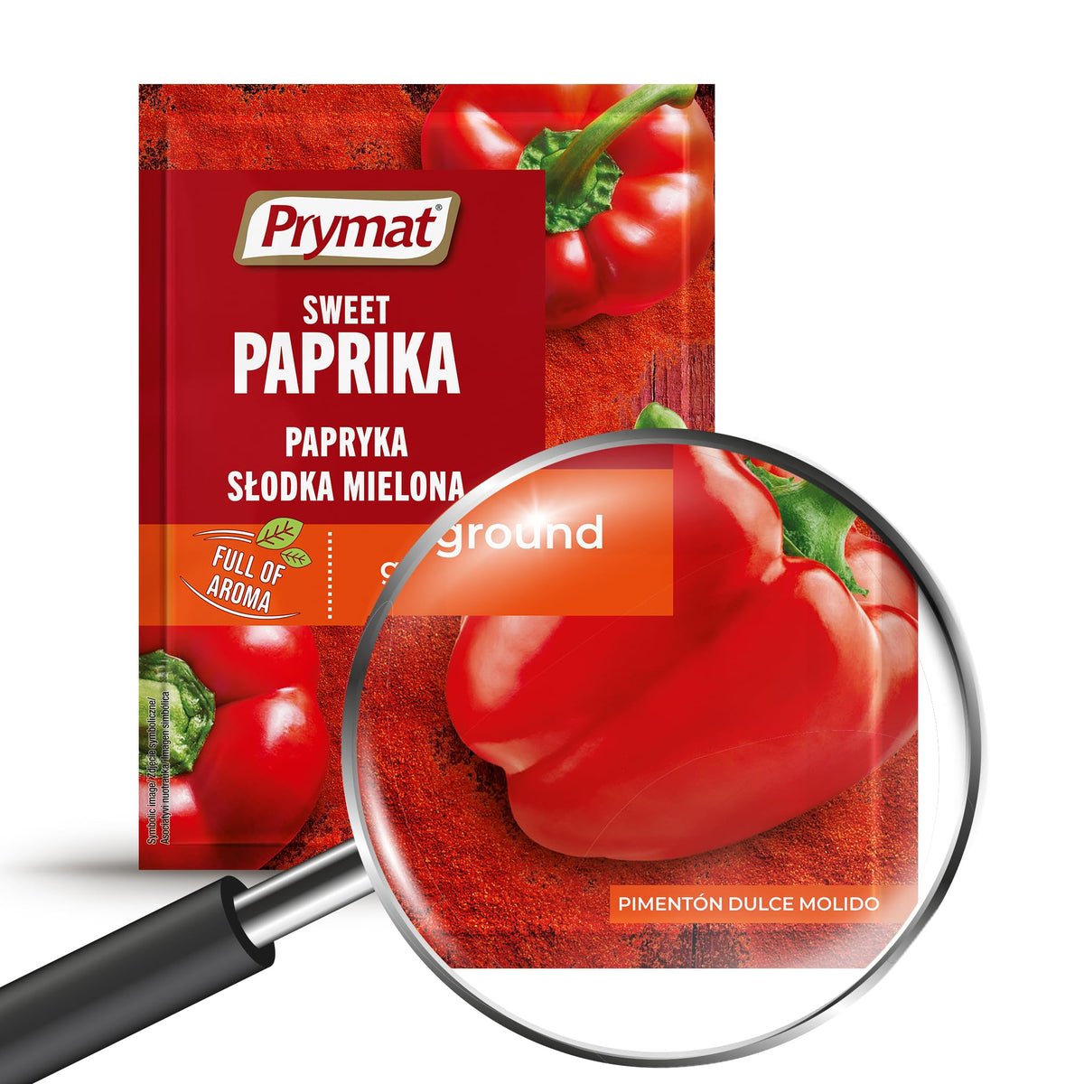 Prymat Ground Sweet Paprika - 20g Sachets | Pack of 25 | Adds Sweet & Spicy Flavour 2