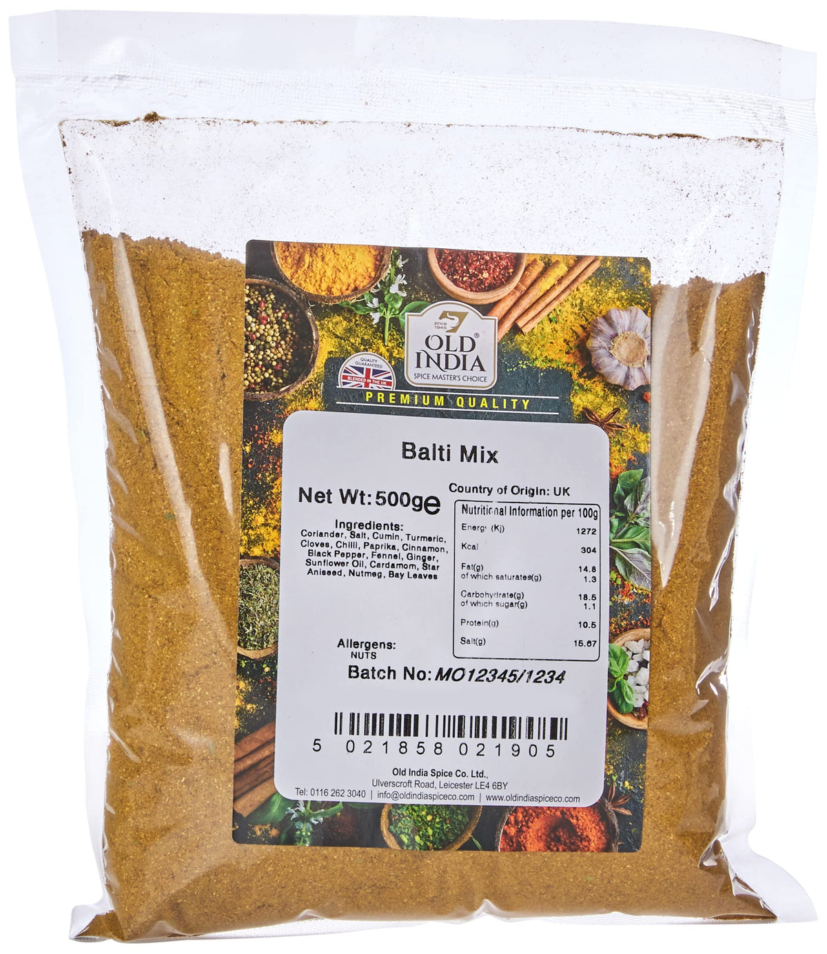Old India Mixed Herbs - 100% Natural, Additive-Free, GMO-Free | 500g 1