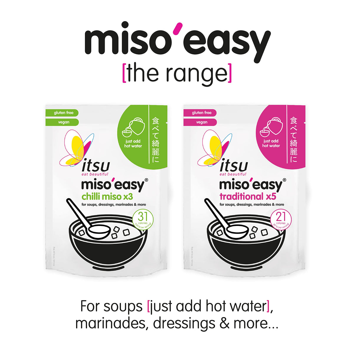 itsu Miso Easy Soup Paste - 1260g (60 Servings) | Authentic Japanese Miso 8