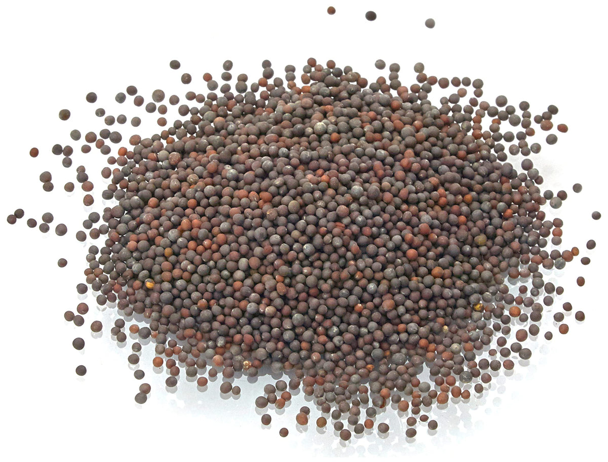 Old India Brown Mustard Seeds - 500g 3