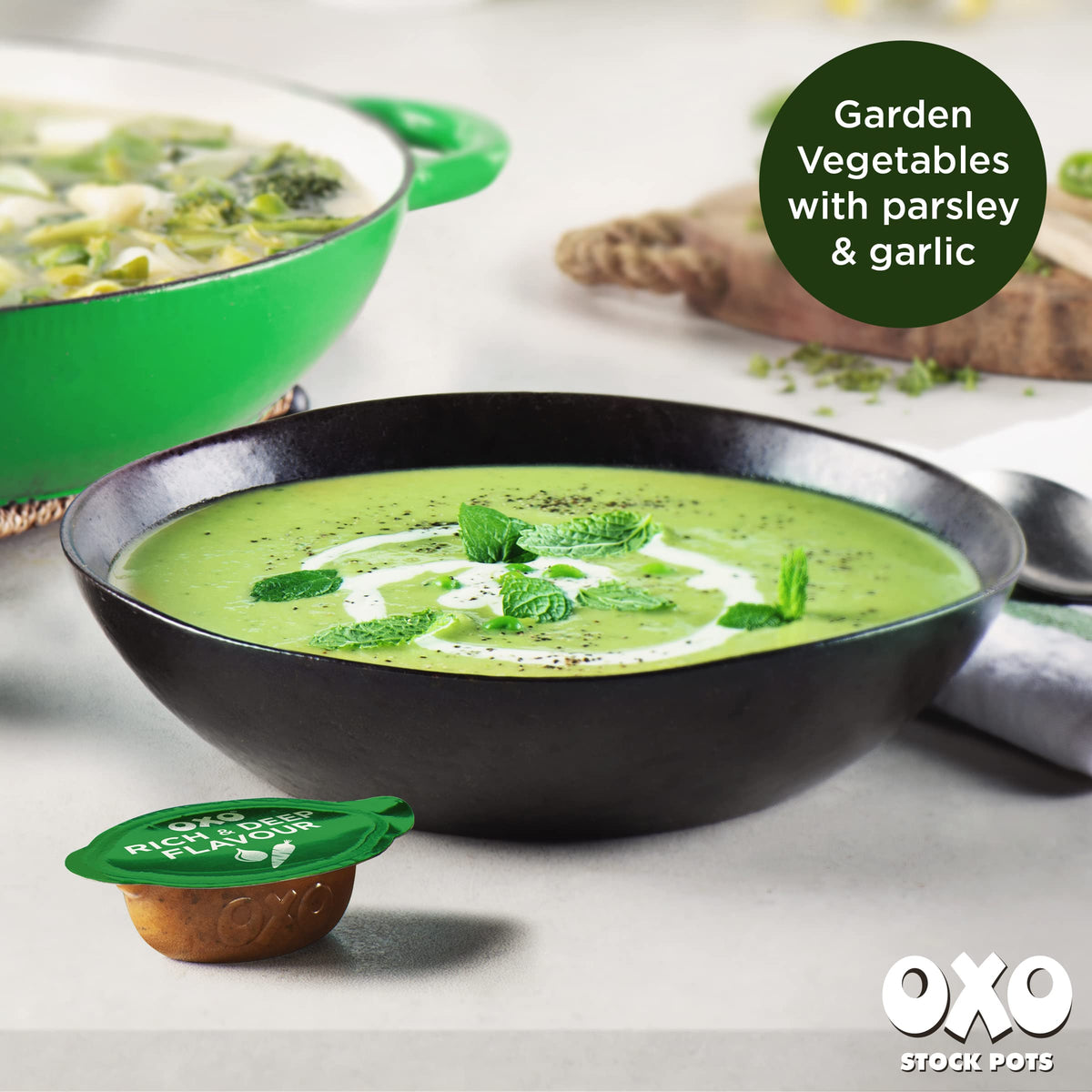 OXO Garden Vegetables Stock Pots - Gluten-Free, Vegetarian, 8 x 20g 6