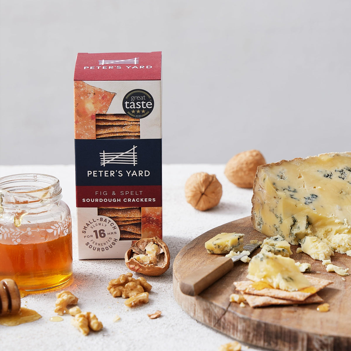 Peter's Yard Fig and Spelt Sourdough Crackers - 8 x 100g Multipack 4