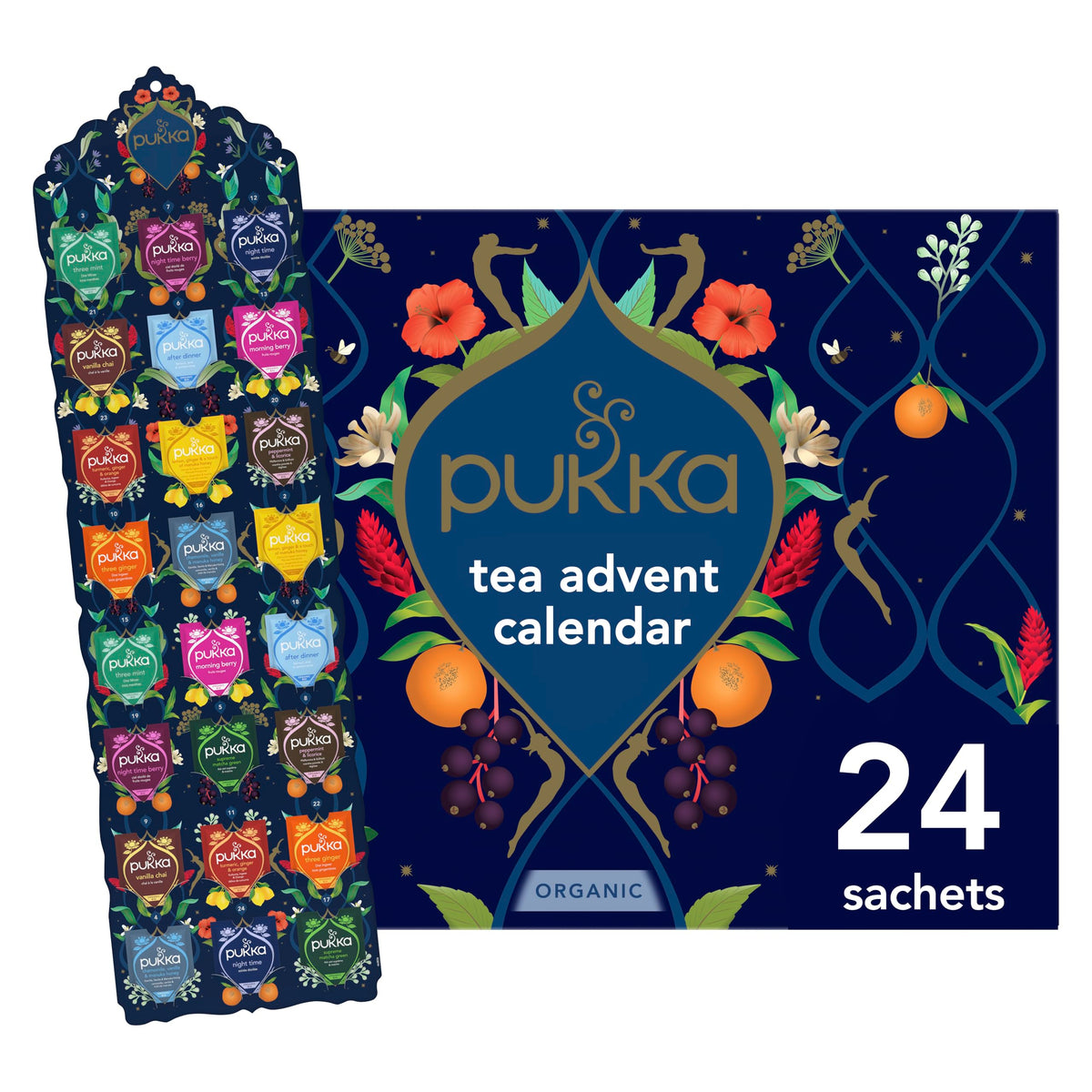 Pukka Herbs Organic Tea Advent Calendar - 24 Days of Herbal Tea