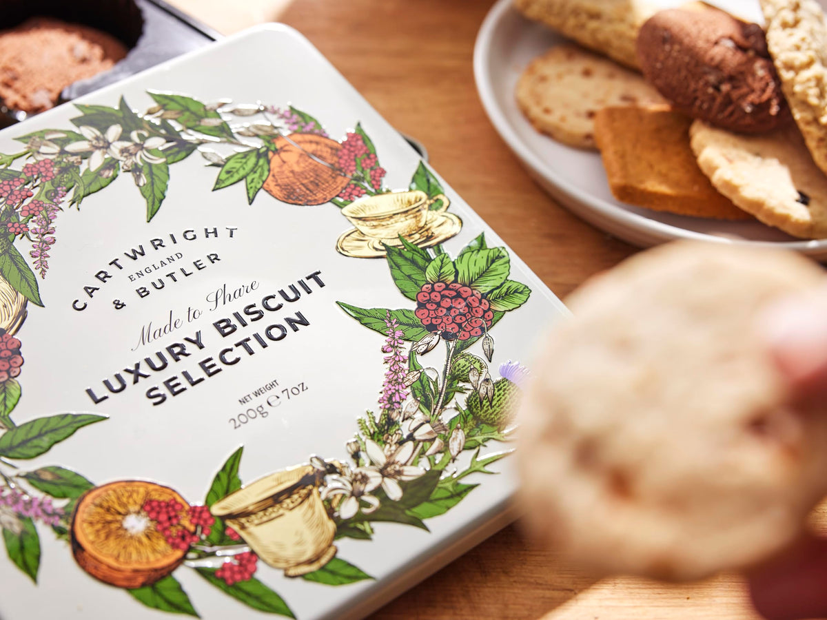 Cartwright & Butler Luxury Biscuit Selection - 2 Tins | Assorted Flavors