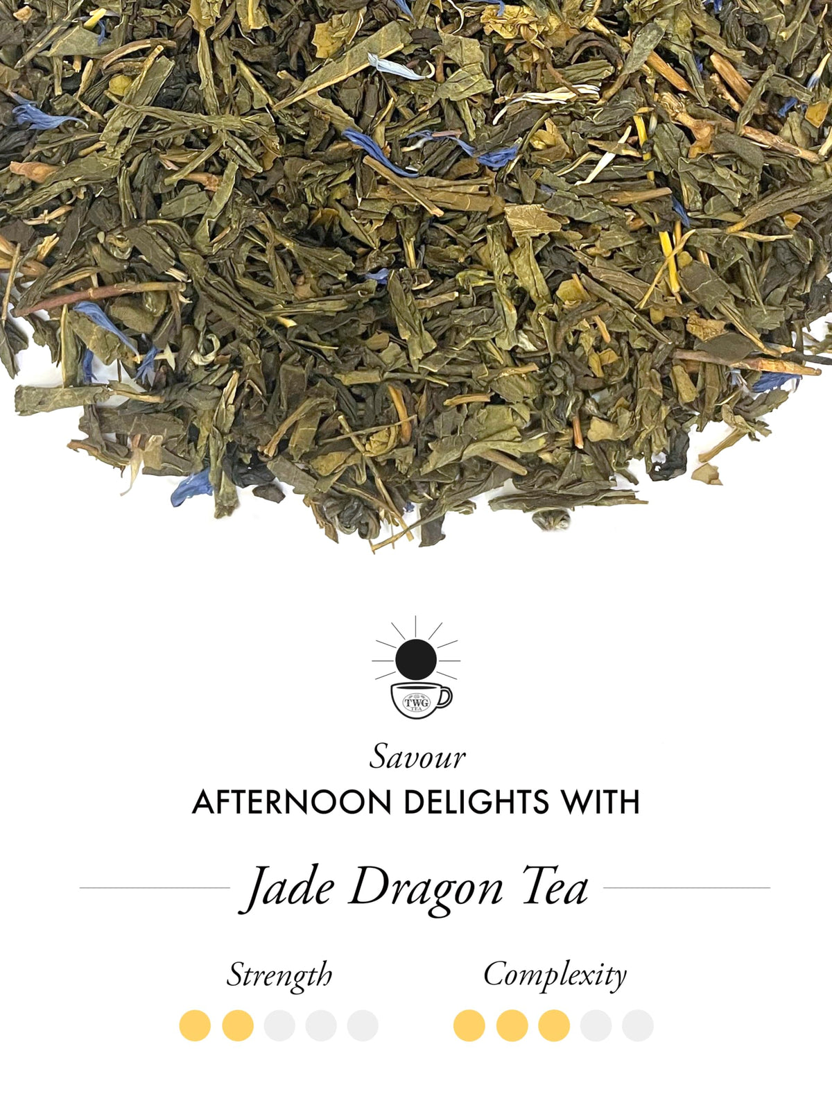 TWG Tea Jade Dragon Tea - Loose Leaf Green Tea | 100g | Intense & Flavourful 3