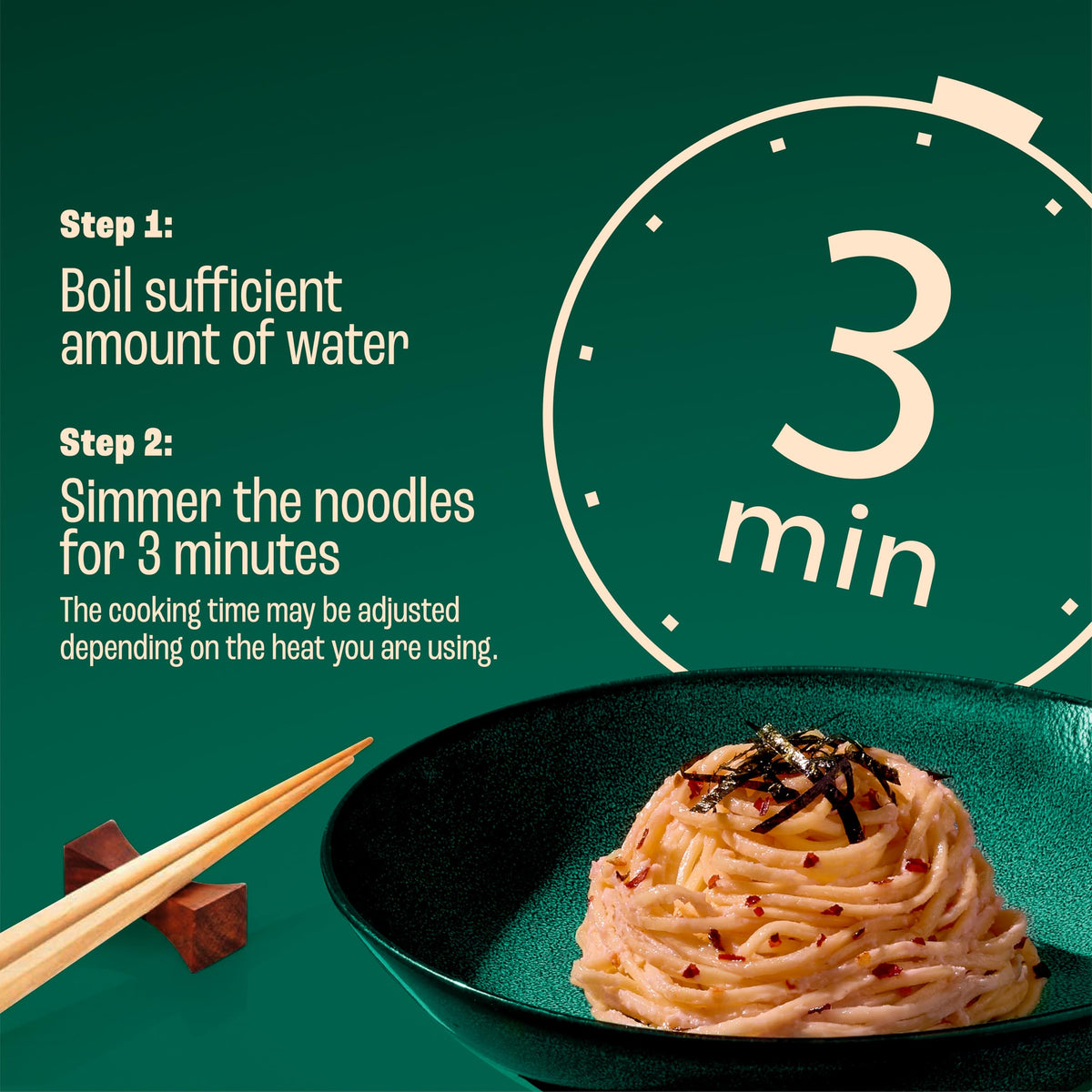 Lee Kum Kee Egg Noodles - 180g Pack of 6 | Ready in 3 Minutes | Handmade-Style Quality 3
