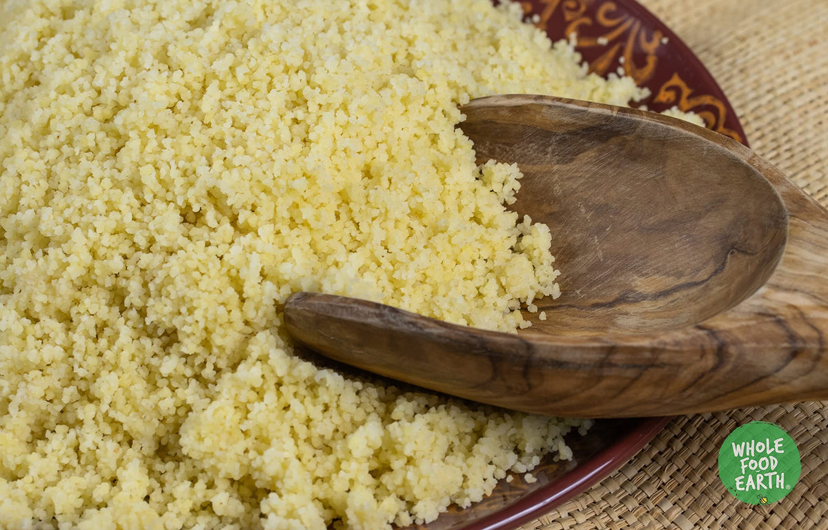 Wholefood Earth Yellow Semolina - 500g | GMO Free | Natural 3